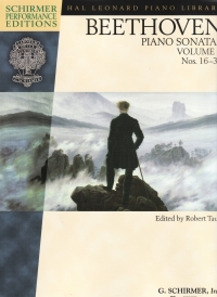 Beethoven Piano Sonatas Vol Ii 16-32 Taub Sheet Music Songbook