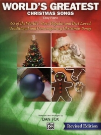 Worlds Greatest Christmas Songs Revised Easy Pian Sheet Music Songbook