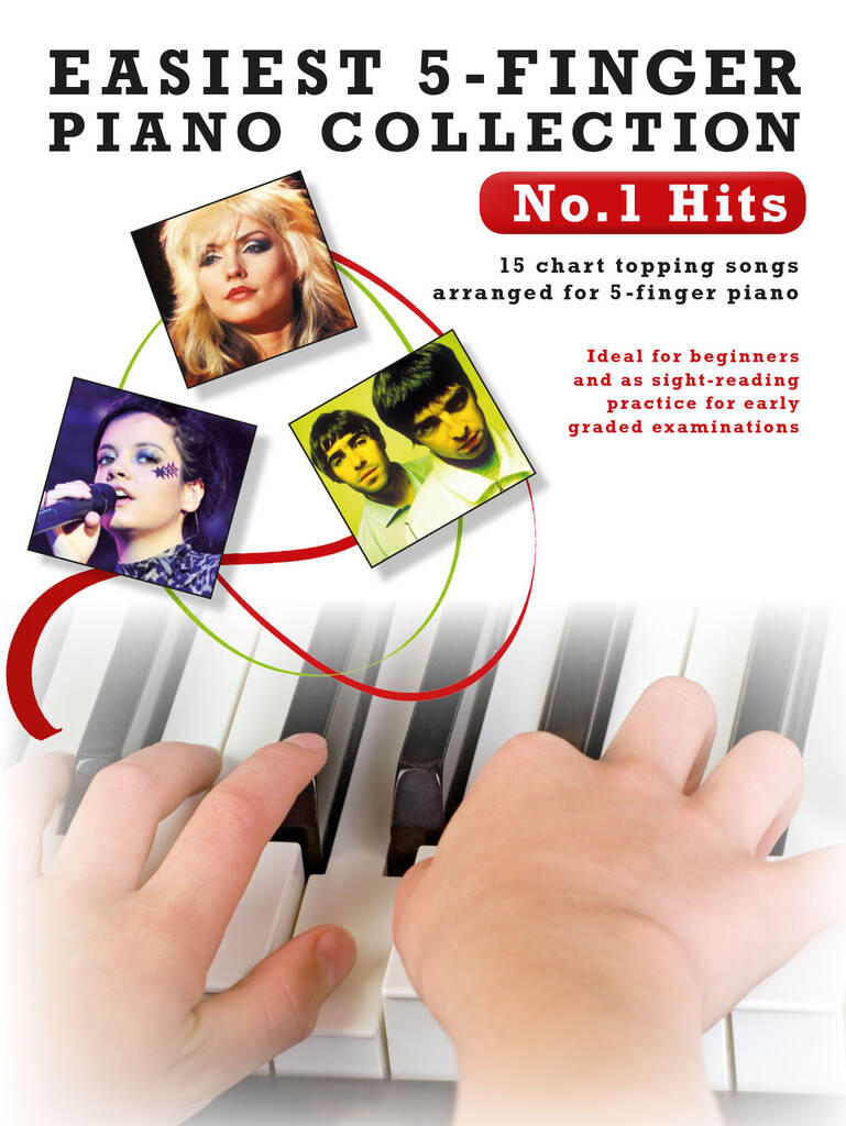 Easiest 5 Finger Piano Collection No1 Hits Sheet Music Songbook