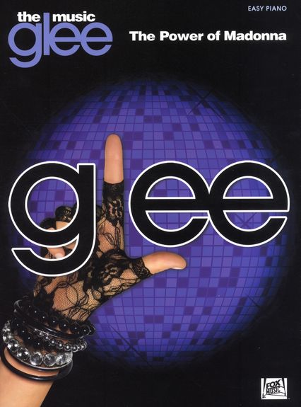 Glee The Power Of Madonna Easy Piano Sheet Music Songbook