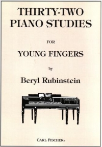 Rubinstein 32 Studies Piano Sheet Music Songbook