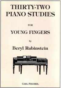 Rubinstein 32 Studies Piano Sheet Music Songbook