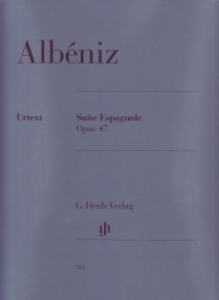Albeniz Suite Espagnole Op47 Piano Solo Sheet Music Songbook