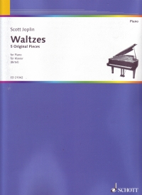 Joplin Waltzes Piano Sheet Music Songbook