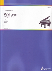 Joplin Waltzes Piano Sheet Music Songbook