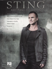 Sting Easy Piano Collection 13 Songs Sheet Music Songbook