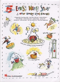 Eensy Weensy Spider & Others 5 Finger Piano Sheet Music Songbook
