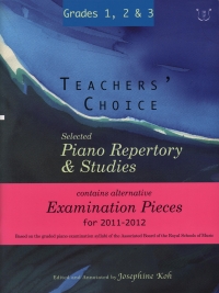Teachers Choice Piano Exam Pieces 11-12 Grades 1-3 Sheet Music Songbook