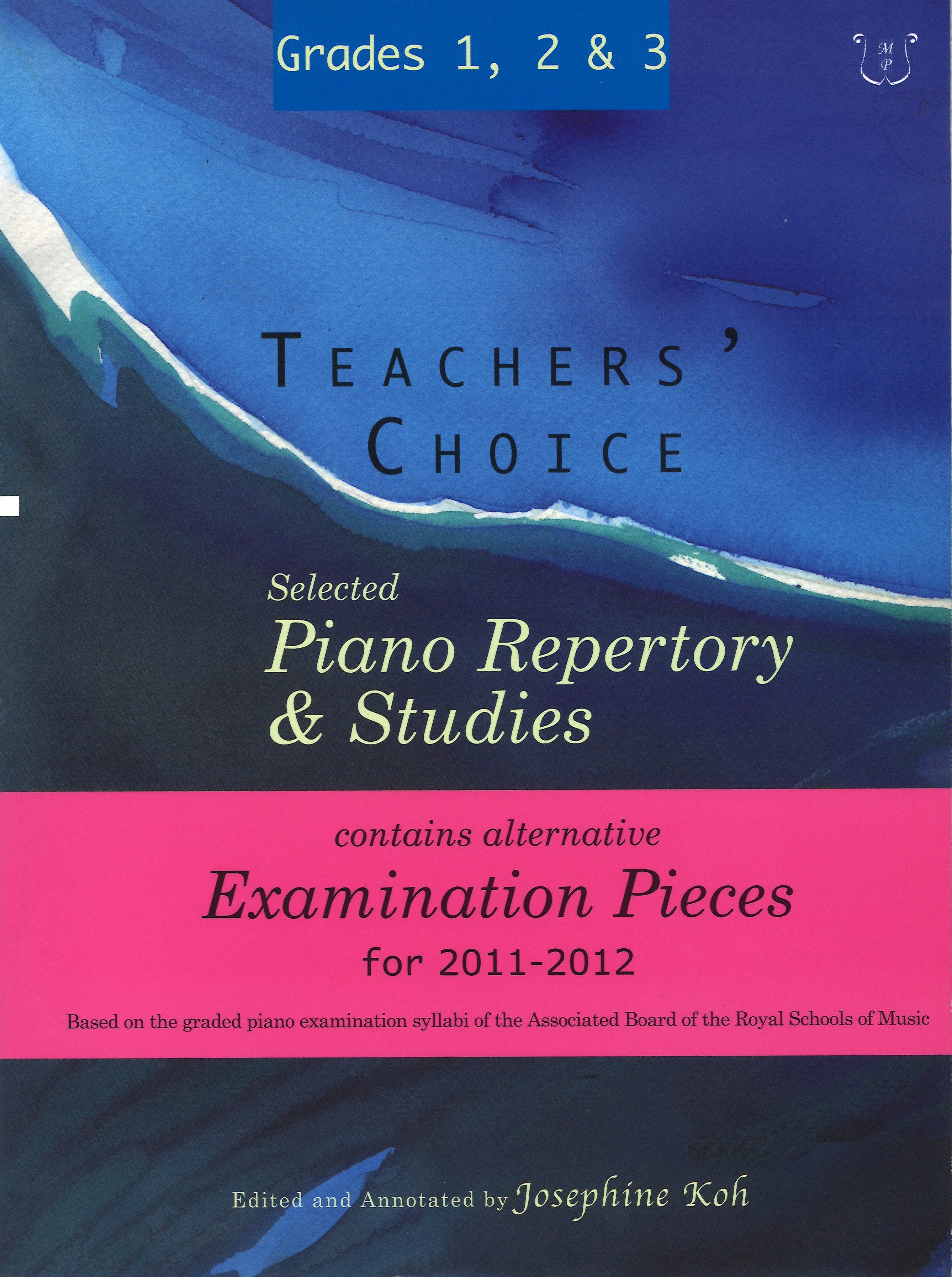 Teachers Choice Piano Exam Pieces 11-12 Grades 1-3 Sheet Music Songbook