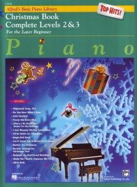 Alfred Basic Piano Top Hits Christmas Complete 2/3 Sheet Music Songbook