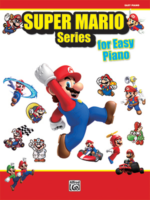 Super Mario Series Easy Piano Sheet Music Songbook