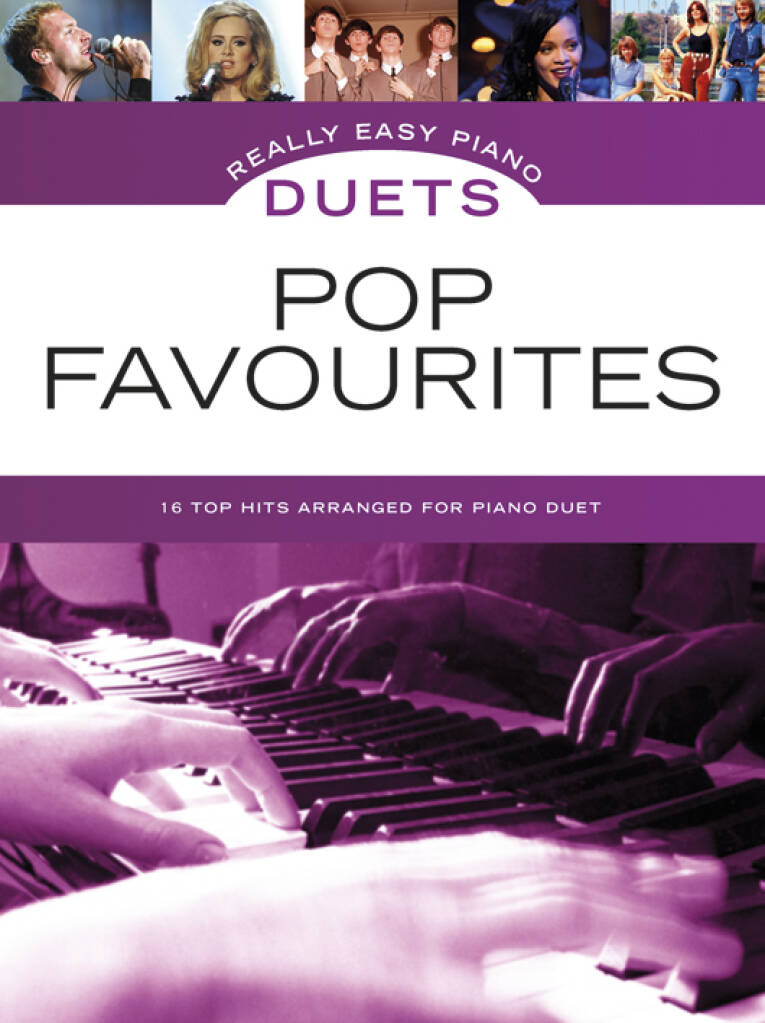 Really Easy Piano Duets Pop Favourites Sheet Music Songbook