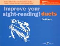 Improve Your Sight Reading Duets Piano Grades 0-1 Sheet Music Songbook