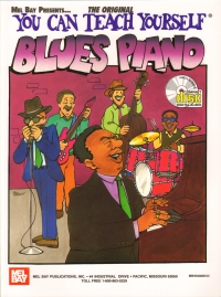 You Can Teach Yourself Blues Piano Book & Cd Sheet Music Songbook