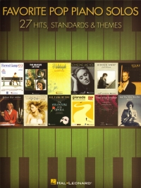 Favorite Pop Piano Solos 27 Hits Standards Themes Sheet Music Songbook