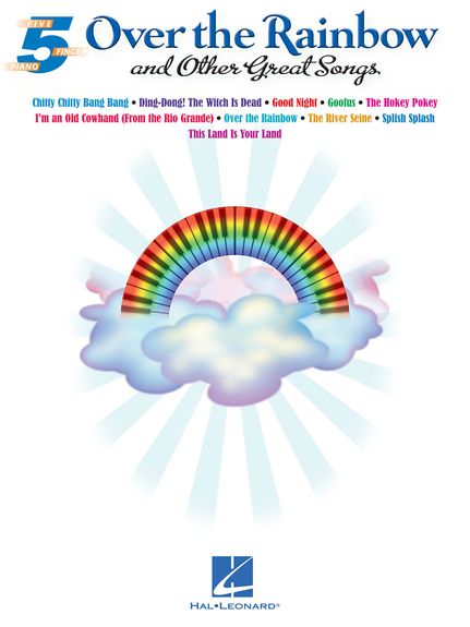 Over The Rainbow & Other Great Songs 5 Finger Pian Sheet Music Songbook