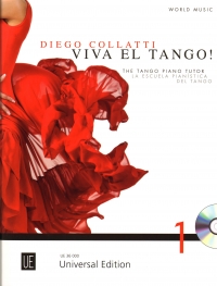 Viva El Tango Piano Tutor Collatti + Cd Eng/span Sheet Music Songbook