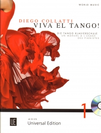 Viva El Tango Piano Tutor Collatti + Cd Ger/fre Sheet Music Songbook