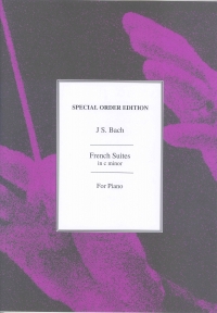 Bach French Suite No 2 Cmin Morgan Piano Sheet Music Songbook