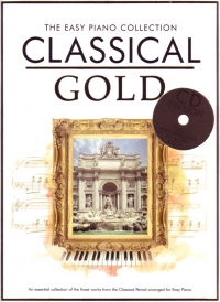 Classical Gold The Easy Piano Collection Book & Cd Sheet Music Songbook