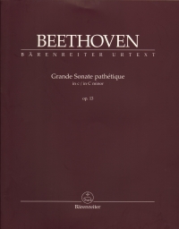 Beethoven Grand Sonate Pathetique Cmin Op13 Piano Sheet Music Songbook
