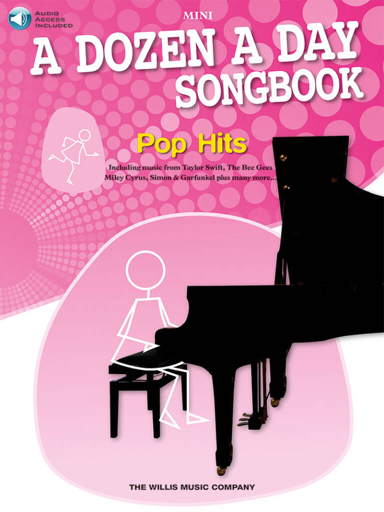 Dozen A Day Songbook Pop Hits Mini Sheet Music Songbook