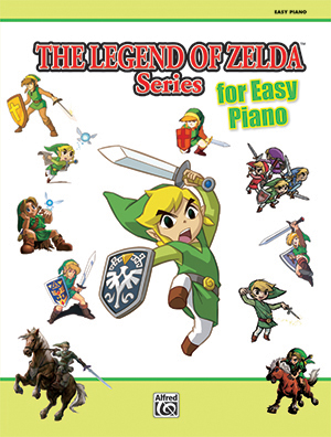 Legend Of Zelda Series Easy Piano Sheet Music Songbook