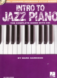 Intro To Jazz Piano Harrison Book & Cd Sheet Music Songbook