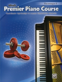 Alfred Premier Piano Course Technique Book 5 Sheet Music Songbook
