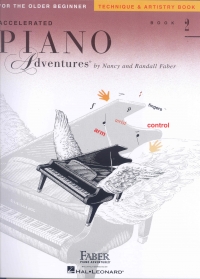 Accelerated Piano Adventures Old. Beg. Tech/art 2 Sheet Music Songbook