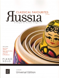 Classical Favourites From Russia Podgornov Piano Sheet Music Songbook
