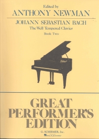 Bach Well Tempered Clavier Book 2 Piano Sheet Music Songbook
