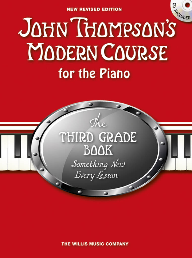 Thompson Modern Course 3rd Grade 2012 + Cd Sheet Music Songbook