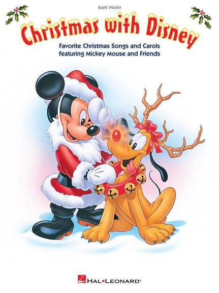 Christmas With Disney Easy Piano Sheet Music Songbook