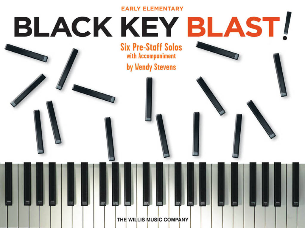 Black Key Blast Piano Sheet Music Songbook