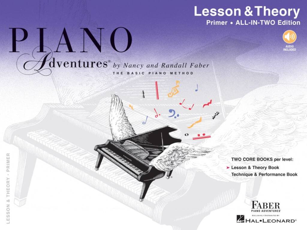 Piano Adventures Lesson & Theory Primer Level Sheet Music Songbook