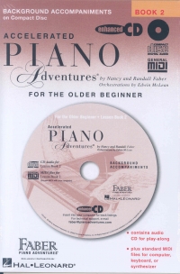 Accelerated Piano Adventures Lesson Book 2 Cd Only Sheet Music Songbook