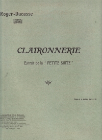 Roger-ducasse Petite Suite Piano 4 Hands Sheet Music Songbook