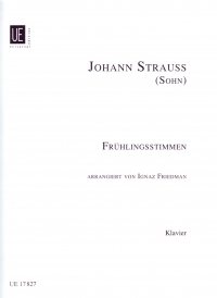Strauss Friedman Transcriptions Ii Band 3 Piano Sheet Music Songbook