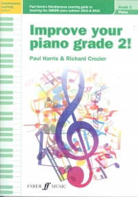 Improve Your Piano Grade 2 Harris Crozier Abrsm Sheet Music Songbook