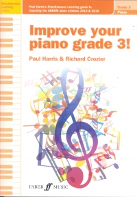Improve Your Piano Grade 3 Harris Crozier Abrsm Sheet Music Songbook