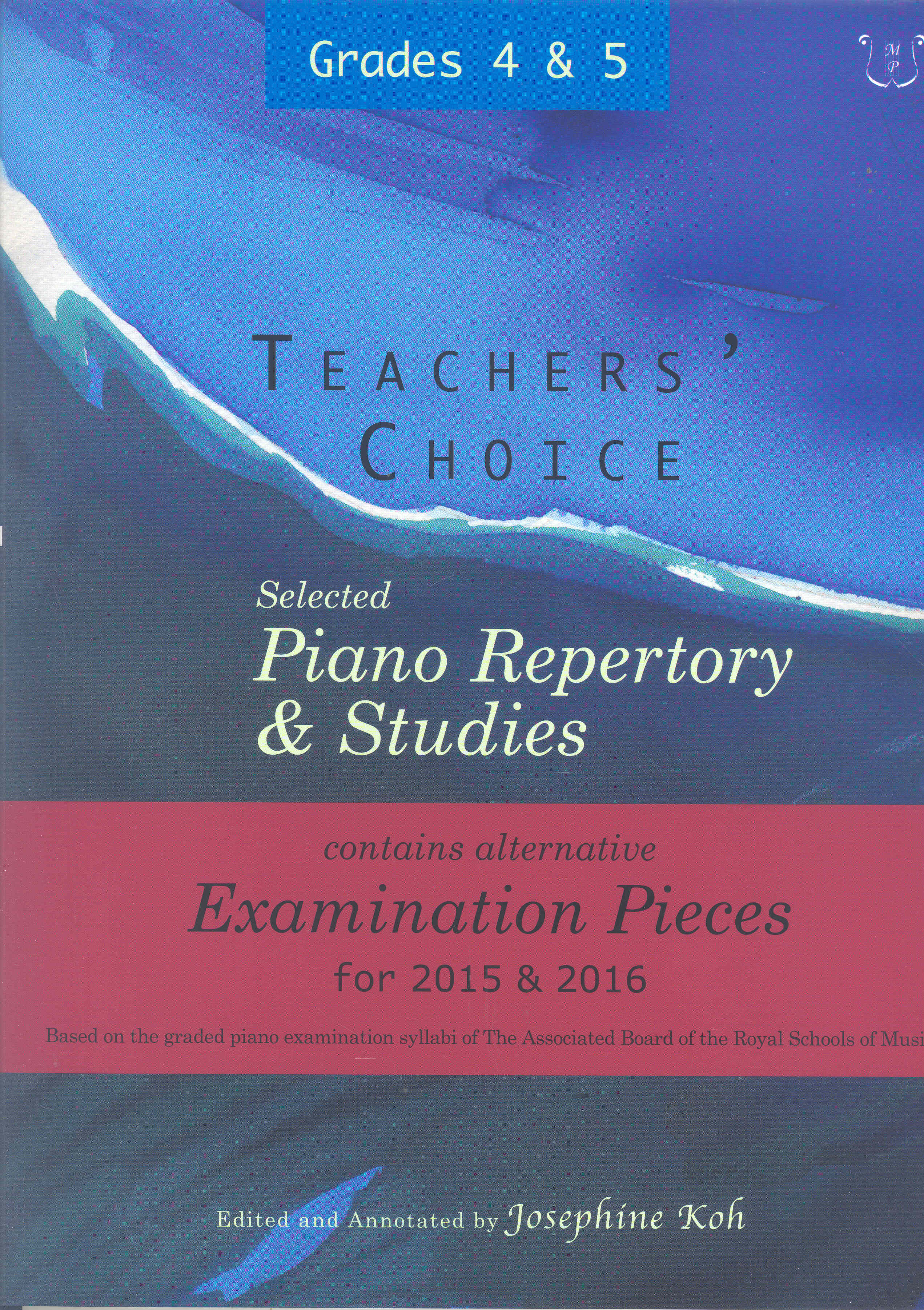 Teachers Choice Repertory Studies Exam 15-16 Gr4-5 Sheet Music Songbook