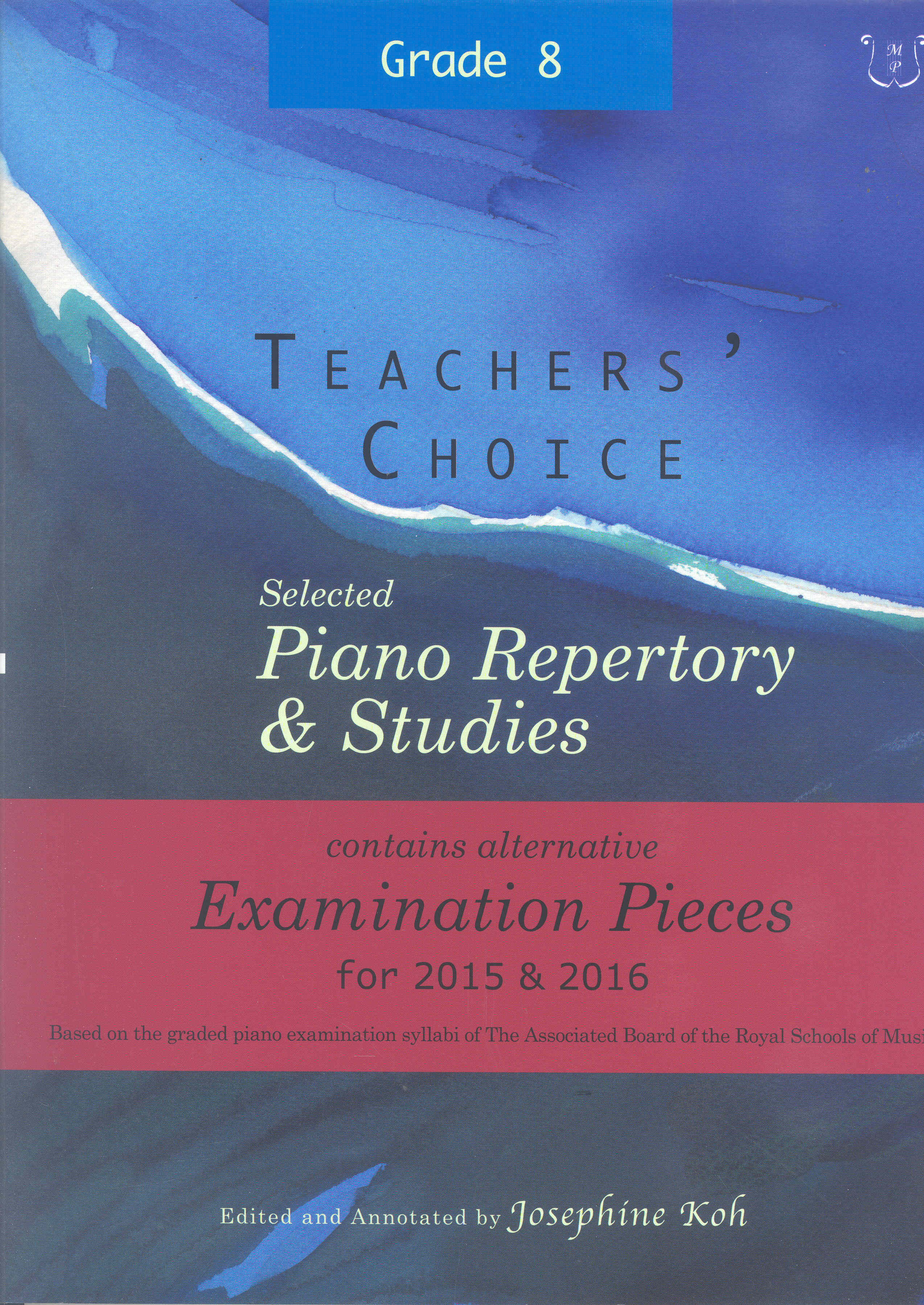 Teachers Choice Repertory Studies Exam 15-16 Gr8 Sheet Music Songbook