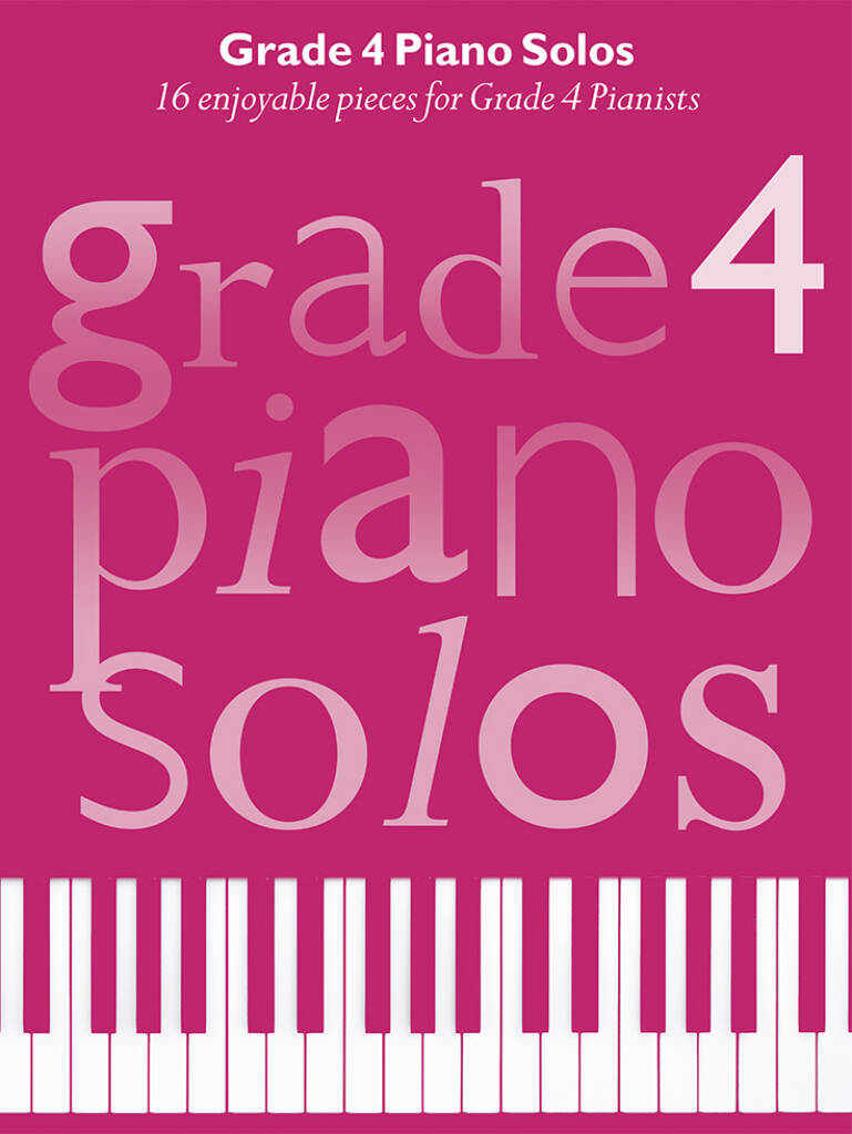 Grade 4 Piano Solos Sheet Music Songbook