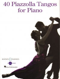 40 Piazzolla Tangos For Piano Sheet Music Songbook