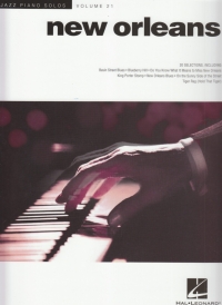 Jazz Piano Solos 21 New Orleans Sheet Music Songbook