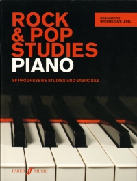 Rock & Pop Studies Piano Beginner To Intermediate Sheet Music Songbook
