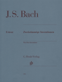 Bach Two Part Inventions Schneidt Piano Sheet Music Songbook