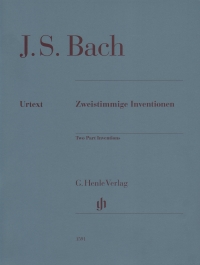 Bach Two Part Inventions Scheideler Sheet Music Songbook
