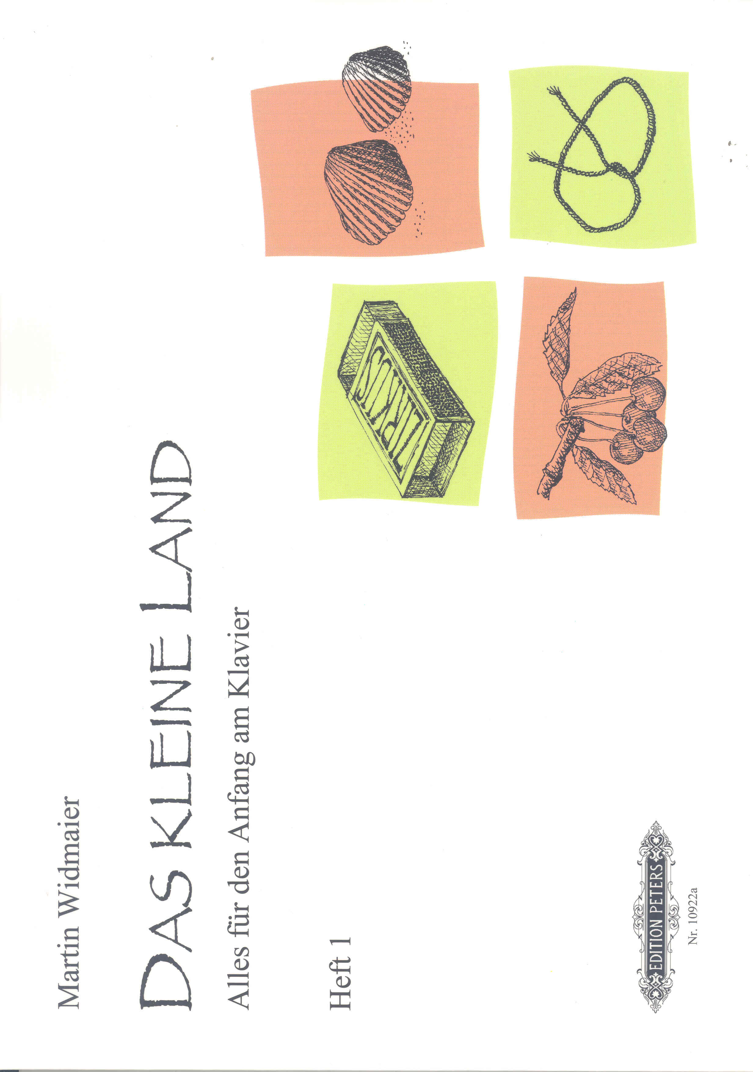 Widmaier Das Kleine Land Volume 1 Piano Sheet Music Songbook